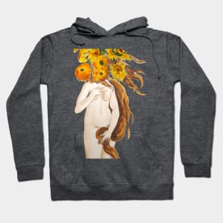 Venus and sunflower Hoodie